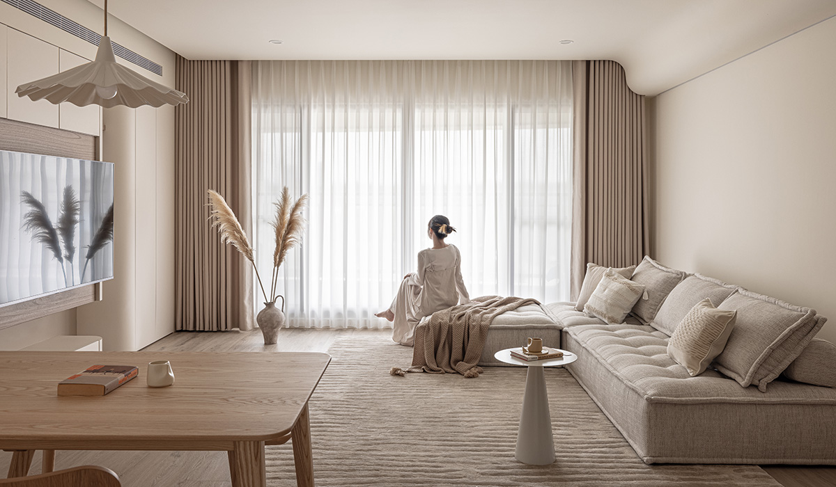 152㎡,喬治黑羊設計,家裝設計,家裝設計案例,大平層設計方案,現代風格住宅設計,台北,公寓設計,152㎡