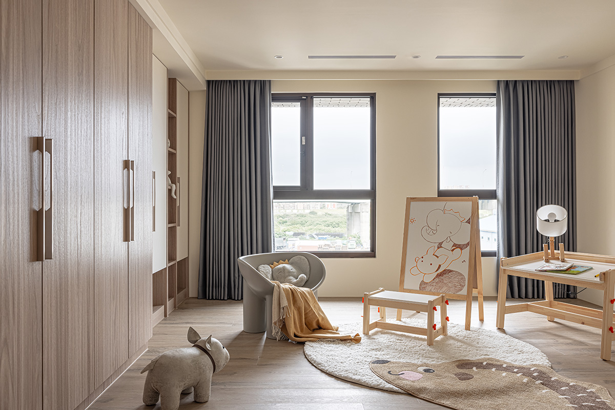 152㎡,喬治黑羊設計,家裝設計,家裝設計案例,大平層設計方案,現代風格住宅設計,台北,公寓設計,152㎡