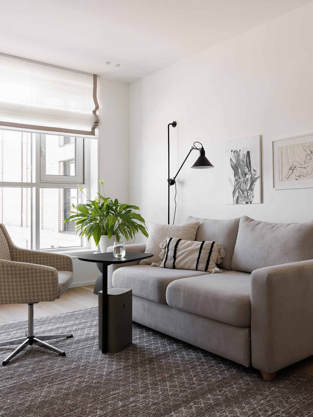 Olga Koposova,公寓設計,小戶型設計案例,小公寓設計,北歐風格,80㎡