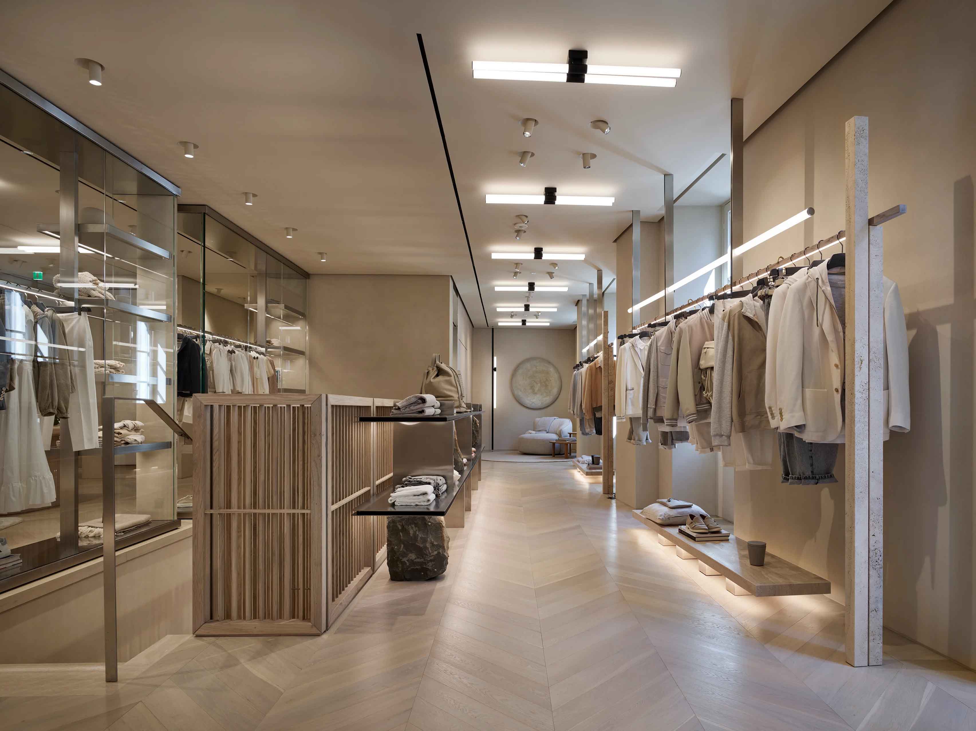 Parisotto+Formenton,意大利,米蘭,服裝店設計案例,國外服裝店設計,Eleventy服裝品牌店,服裝店設計案例,零售店設計,男裝店