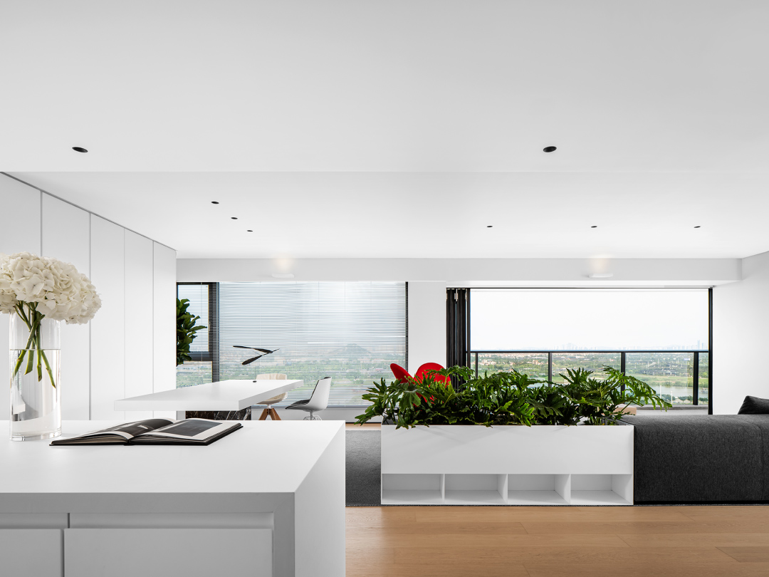 住宅設計,大平層設計,280㎡大平層,280㎡,大平層設計方案,大平層設計案例,極簡風格住宅設計,極簡風格大平層,佛山,濱江和悅極簡大平層,李友友室內設計,李友友