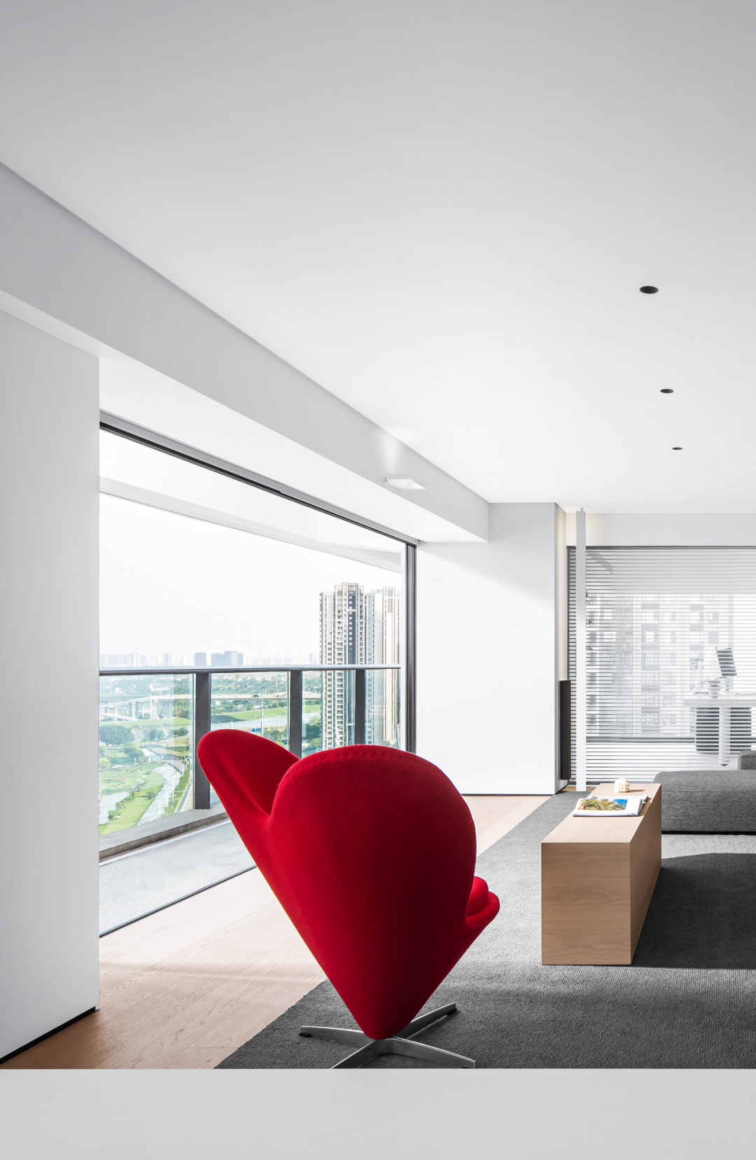 住宅設計,大平層設計,280㎡大平層,280㎡,大平層設計方案,大平層設計案例,極簡風格住宅設計,極簡風格大平層,佛山,濱江和悅極簡大平層,李友友室內設計,李友友