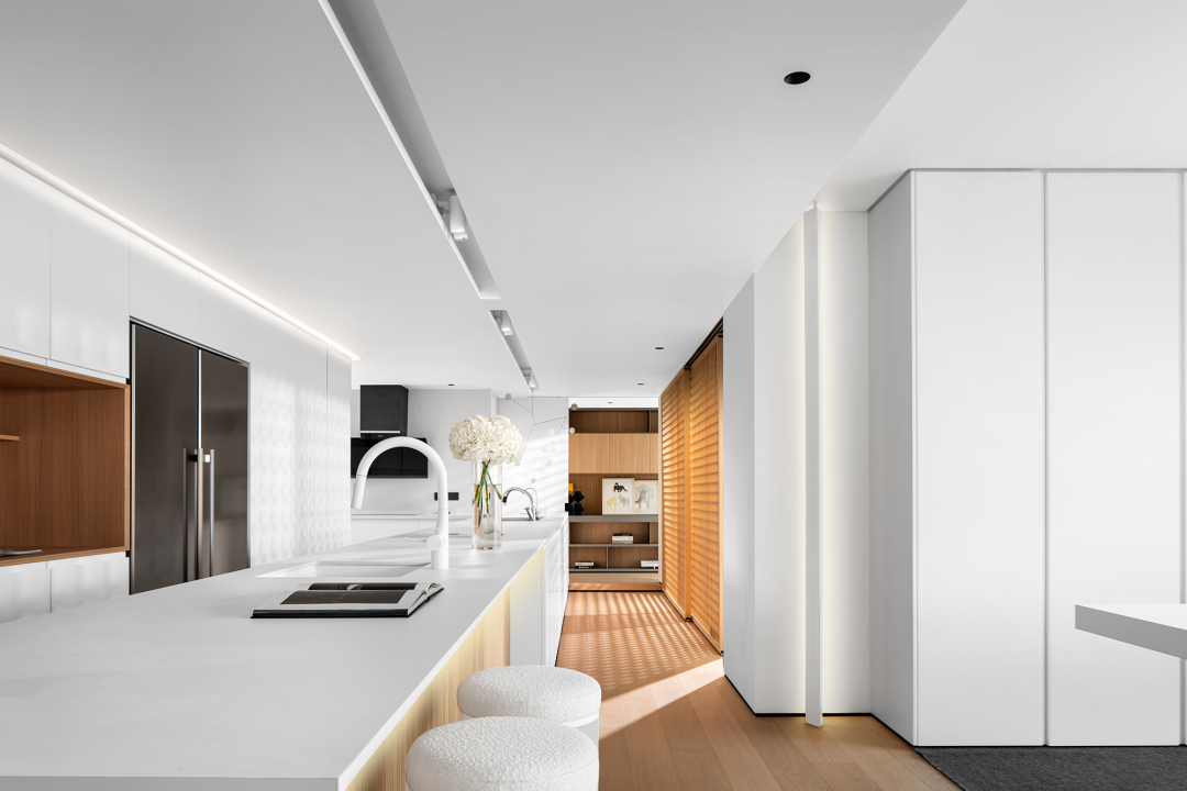 住宅設計,大平層設計,280㎡大平層,280㎡,大平層設計方案,大平層設計案例,極簡風格住宅設計,極簡風格大平層,佛山,濱江和悅極簡大平層,李友友室內設計,李友友