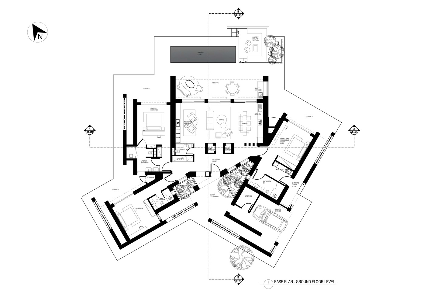 別墅設計,埃及,Karm Architecture Lab,海濱別墅,別墅設計案例,255㎡,別墅設計方案,海景別墅