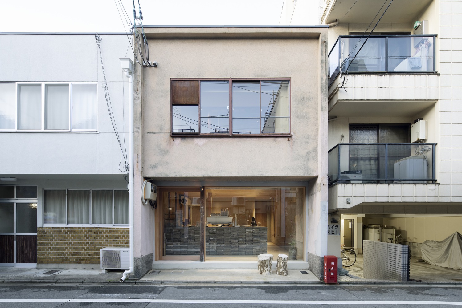 日本,京都,咖啡廳設計案例,Hoo. Café,甜甜圈店,62㎡,咖啡廳設計,Koyori,咖啡店設計,町屋改造
