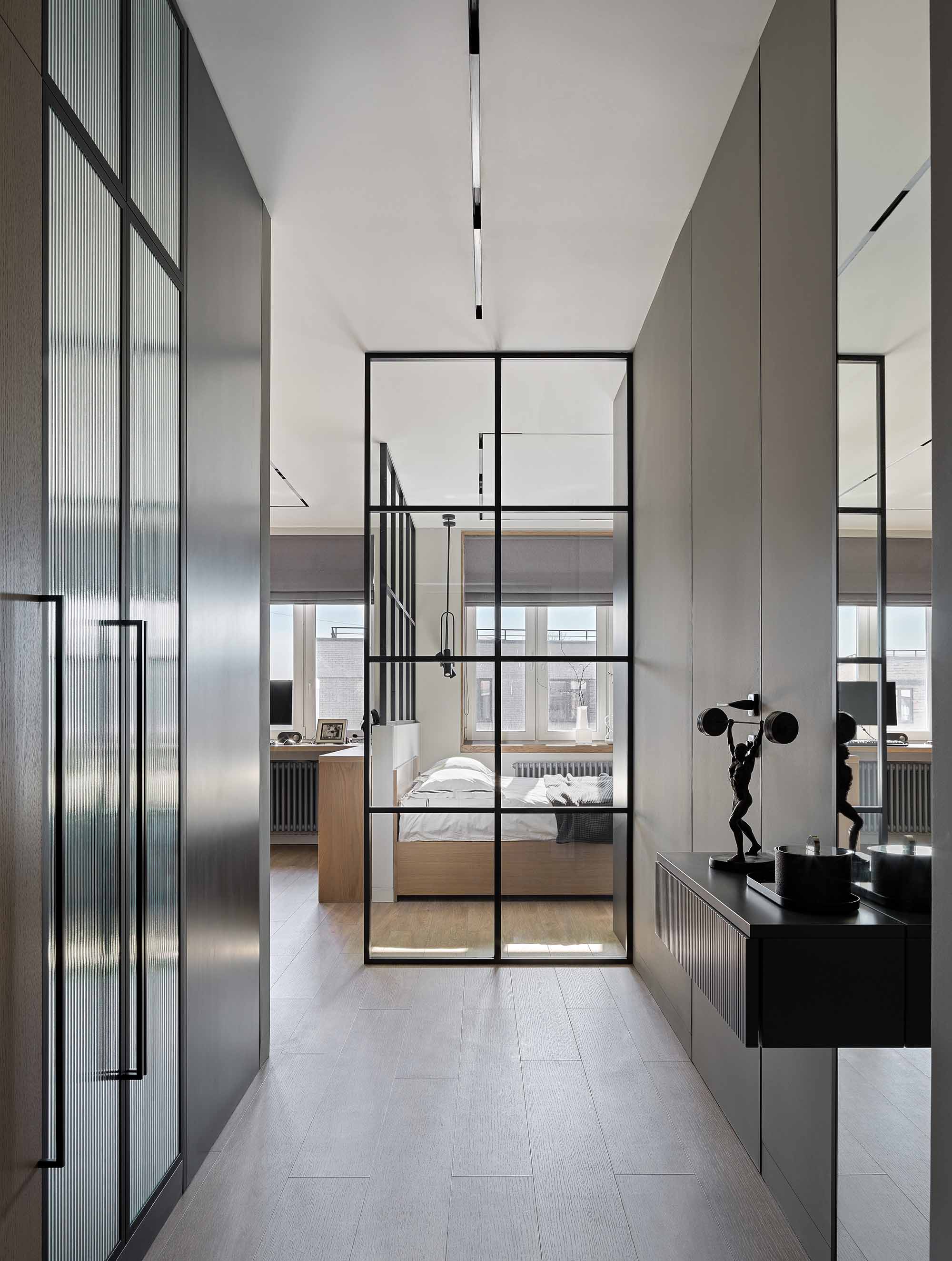 公寓設計,聖彼得堡,Madina,原木色,公寓設計案例,小戶型裝修,小戶型設計,公寓設計方案,35㎡