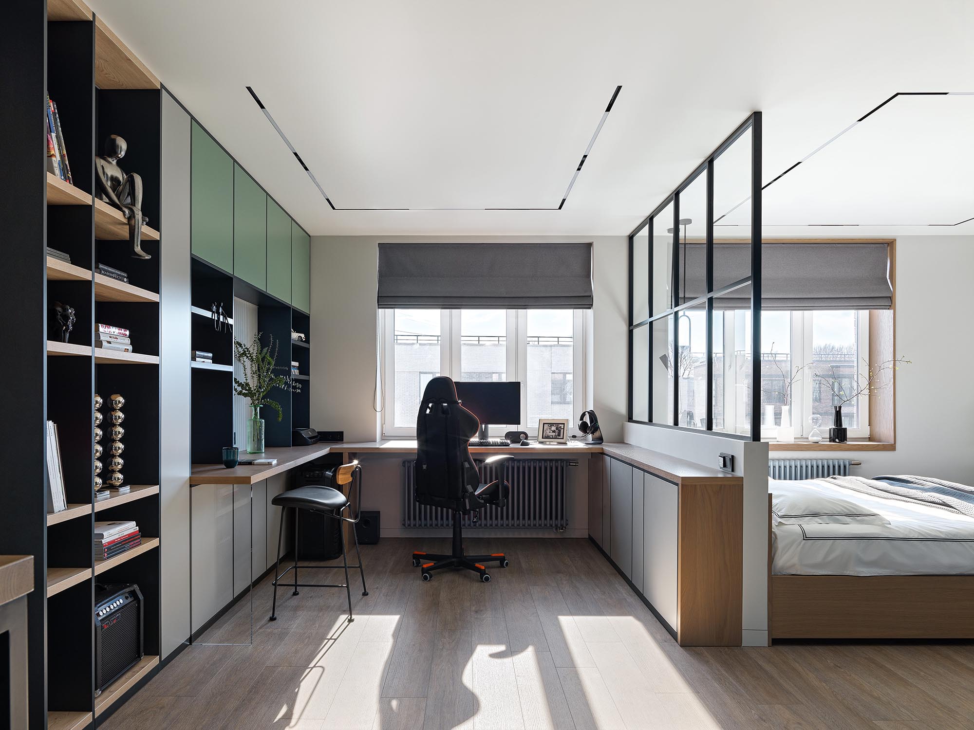 公寓設計,聖彼得堡,Madina,原木色,公寓設計案例,小戶型裝修,小戶型設計,公寓設計方案,35㎡