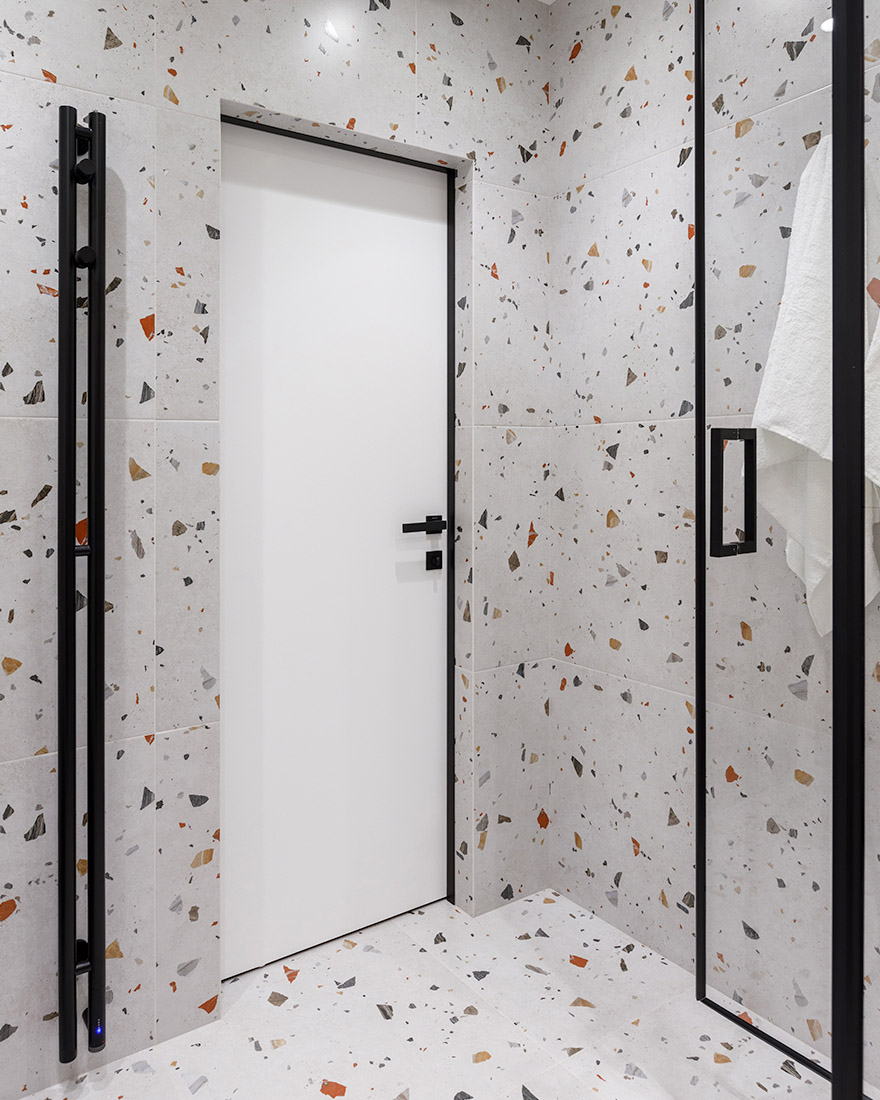 Planka,公寓設計,小戶型設計案例,小公寓設計,單身公寓,原木色+白色,莫斯科,36㎡