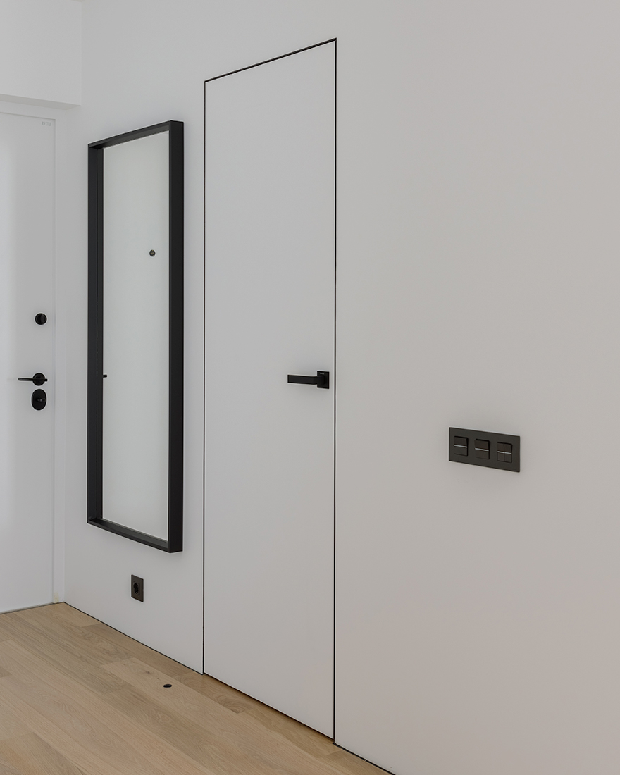 Planka,公寓設計,小戶型設計案例,小公寓設計,單身公寓,原木色+白色,莫斯科,36㎡