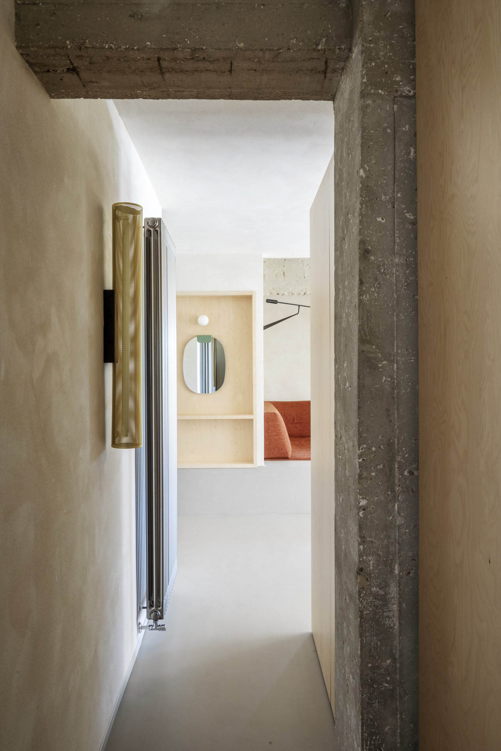 公寓設計,意大利,STUDIOTAMAT,裸露混凝土,公寓設計案例,野獸派風格,120㎡,公寓設計方案,羅馬