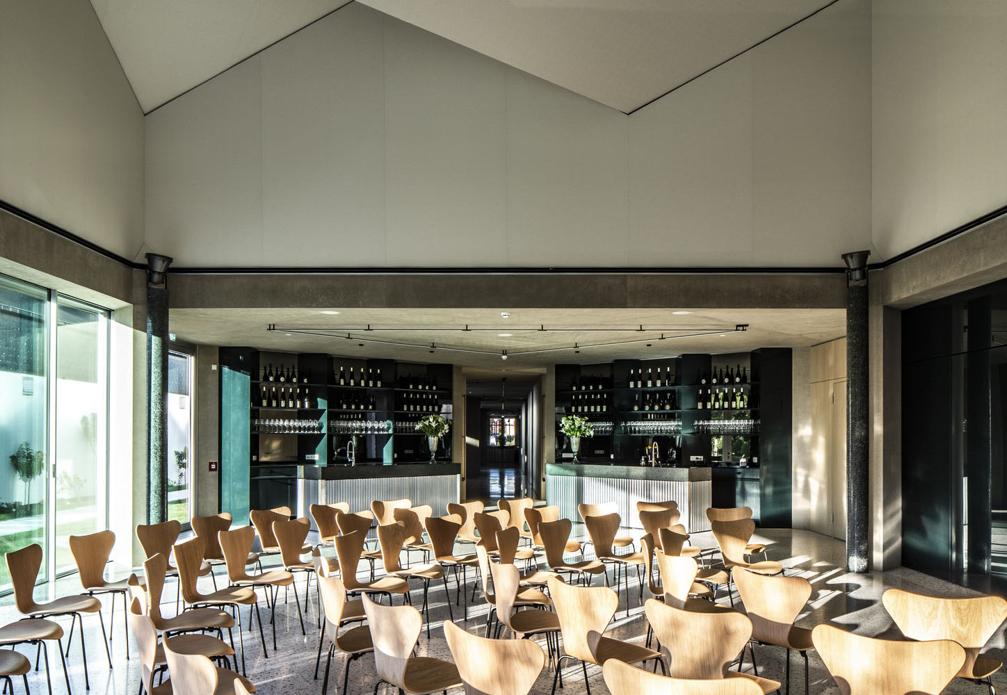 Studio Jil Bentz,盧森堡,葡萄酒休閑會所,葡萄酒店設計案例,會所設計,品酒室,釀酒廠