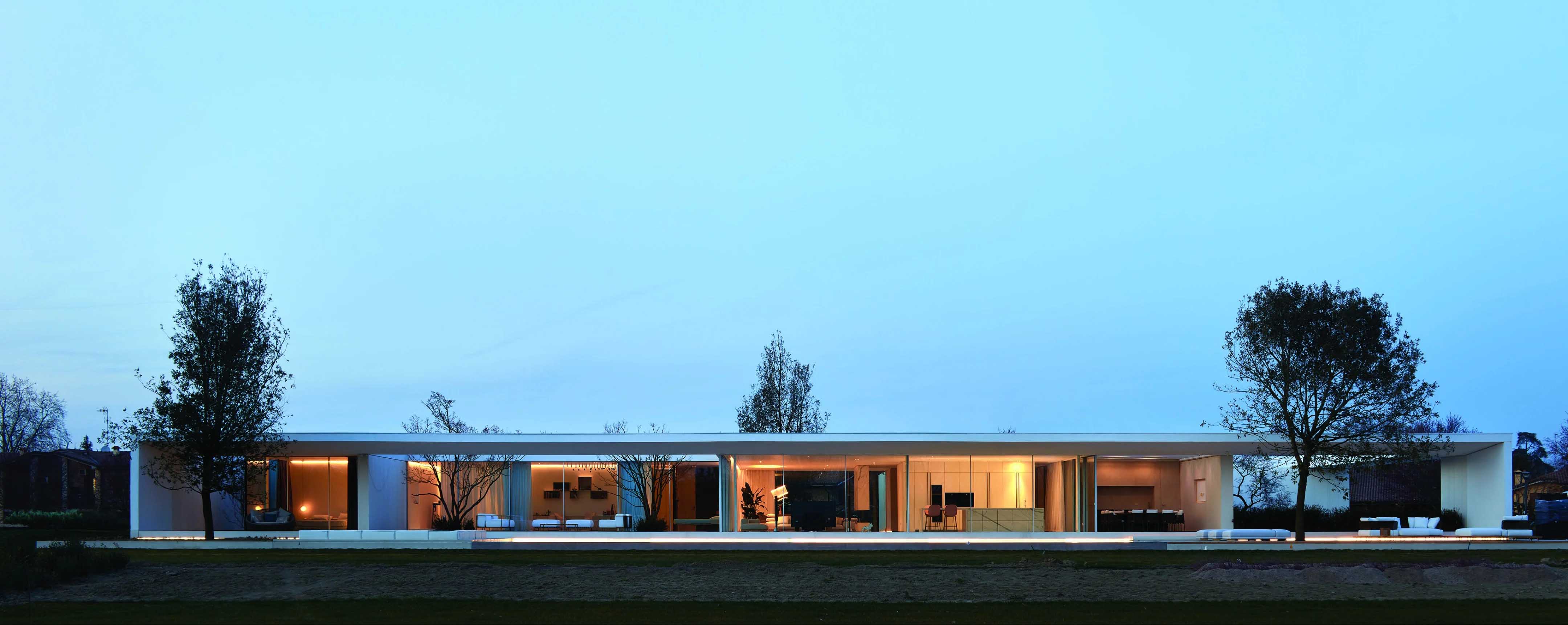 別墅設計,意大利,UNICA Architects,中性色,別墅設計案例,別墅裝修,平層別墅,別墅設計方案