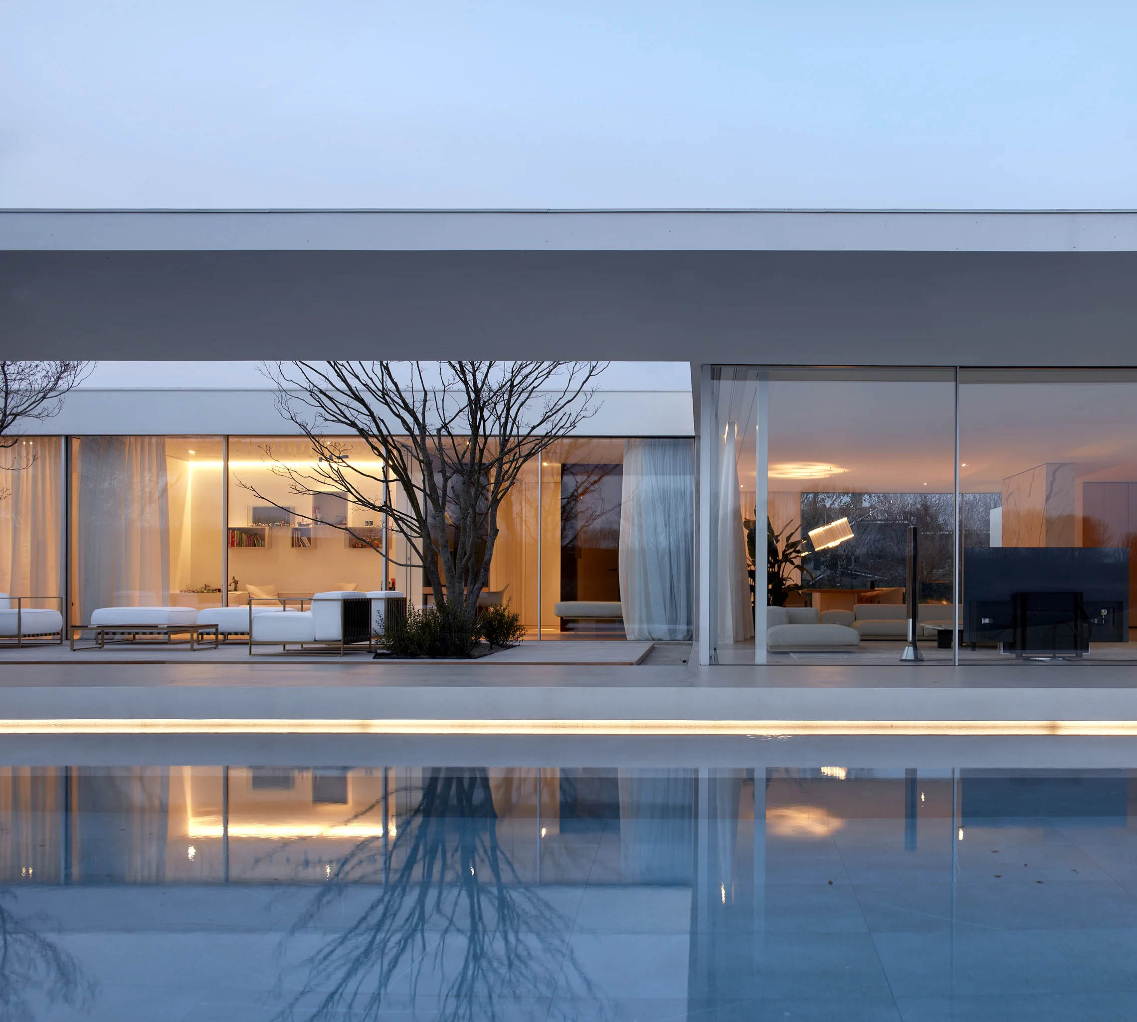 別墅設計,意大利,UNICA Architects,中性色,別墅設計案例,別墅裝修,平層別墅,別墅設計方案