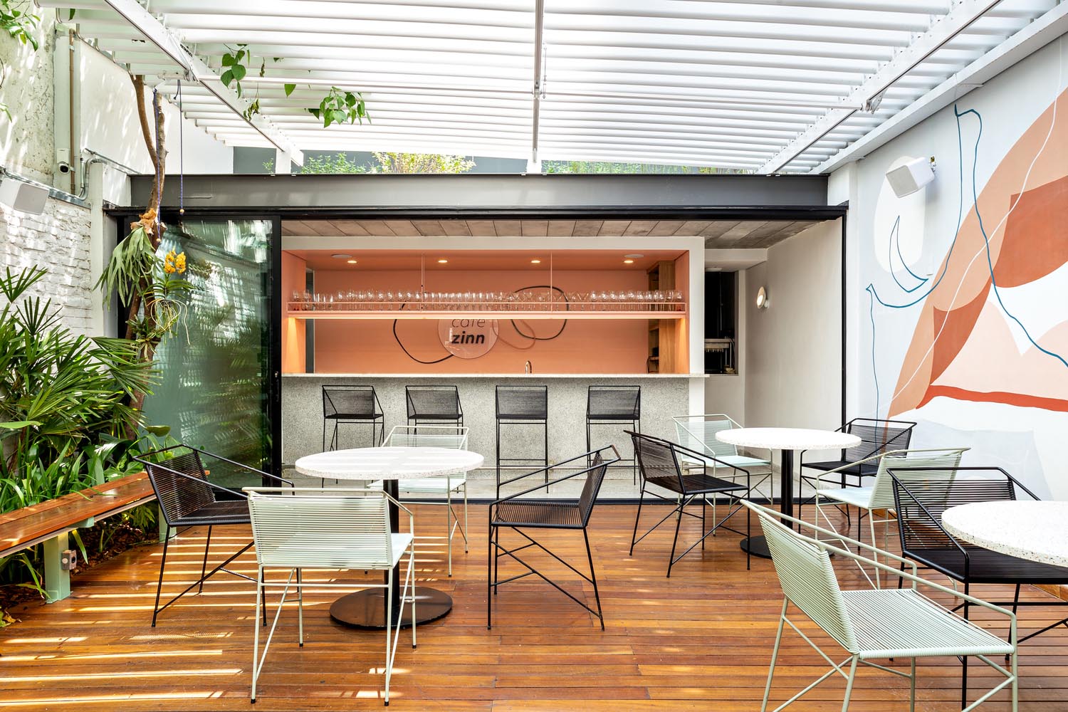 咖啡廳設計案例,Vapor arquitetura,巴西,245㎡,咖啡廳設計,Cafezinn Café,國外咖啡店設計,聖保羅