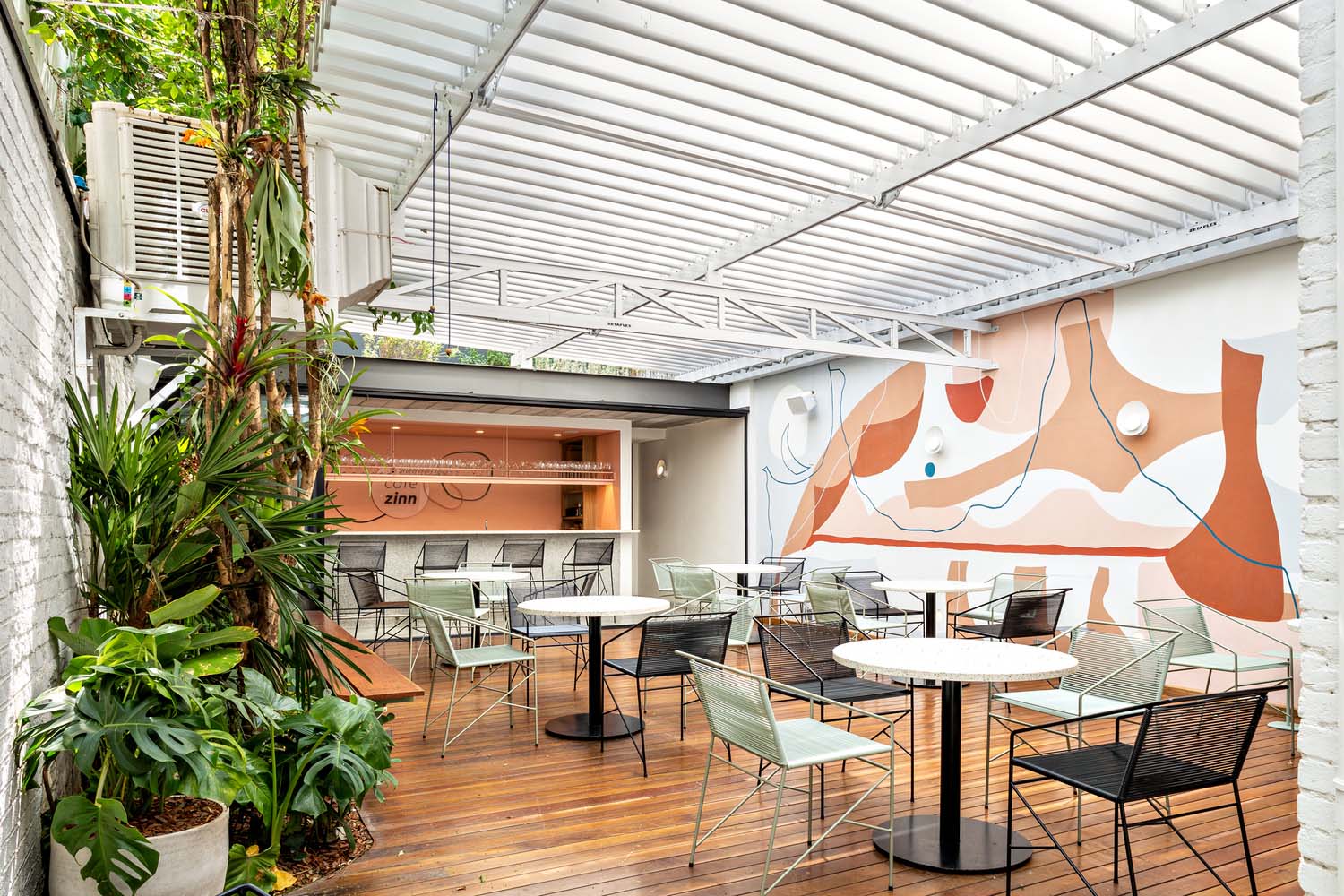 咖啡廳設計案例,Vapor arquitetura,巴西,245㎡,咖啡廳設計,Cafezinn Café,國外咖啡店設計,聖保羅