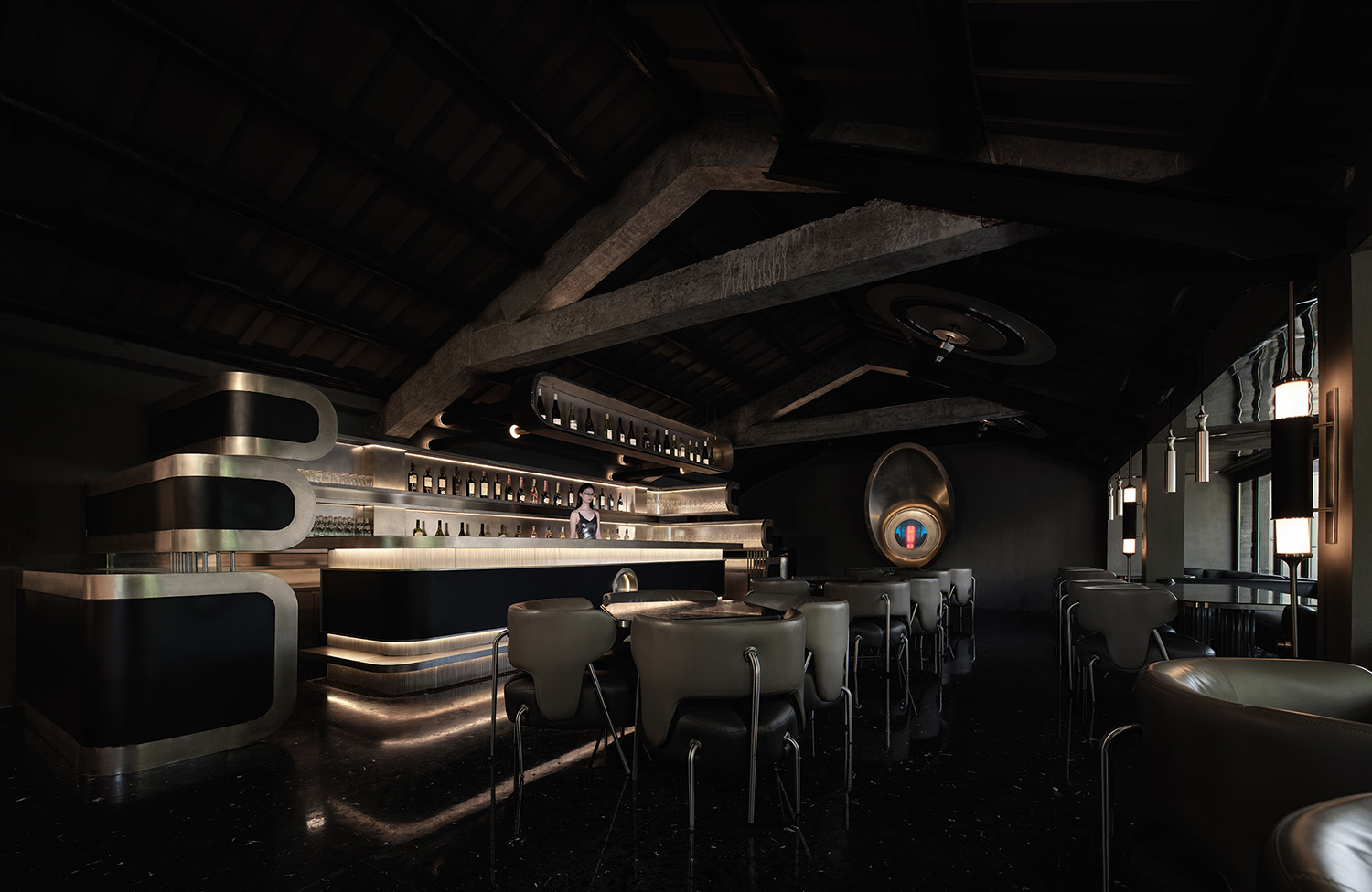 酒吧設計,酒吧設計案例,酒吧設計方案,酒吧裝修,酒吧效果圖,酒吧改造,夜店設計,杭州,AGE HOUSE酒吧時間的循環,PIG DESIGN皮愛紀設計,李文強