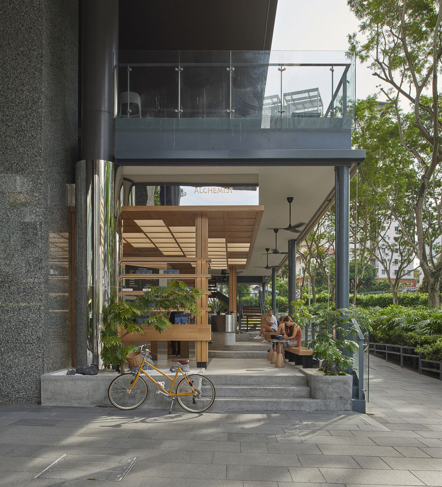 咖啡店設計,咖啡廳設計案例,咖啡店設計方案,Alchemist Coffee,創意咖啡店,Wynk Collaborative,新加坡,街邊店