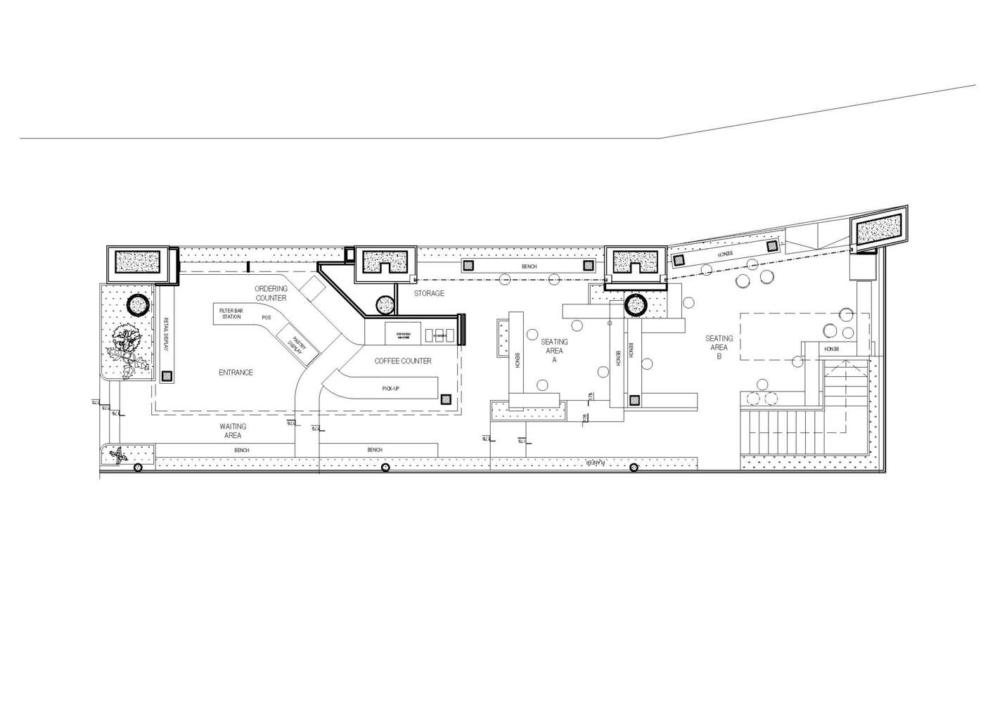 咖啡店設計,咖啡廳設計案例,咖啡店設計方案,Alchemist Coffee,創意咖啡店,Wynk Collaborative,新加坡,街邊店
