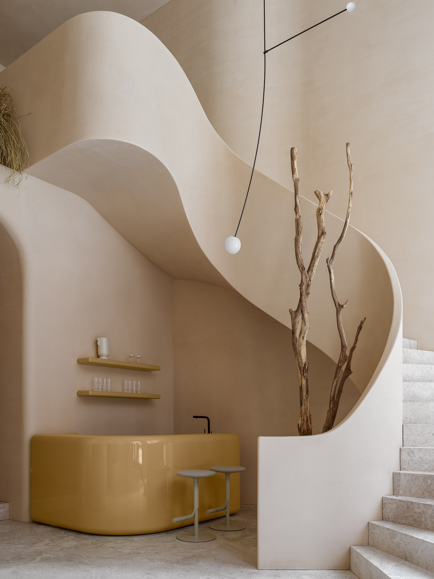 美容院設計,美容店設計,護膚店設計,美容院設計案例,Babayants Architects,莫斯科,Bel Corpo,皮膚工作室,醫美中心,150㎡