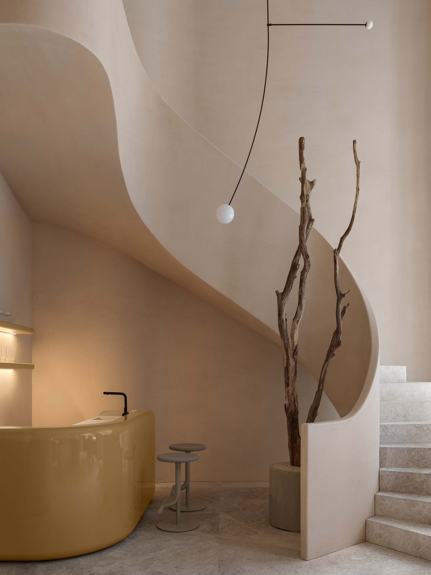 美容院設計,美容店設計,護膚店設計,美容院設計案例,Babayants Architects,莫斯科,Bel Corpo,皮膚工作室,醫美中心,150㎡