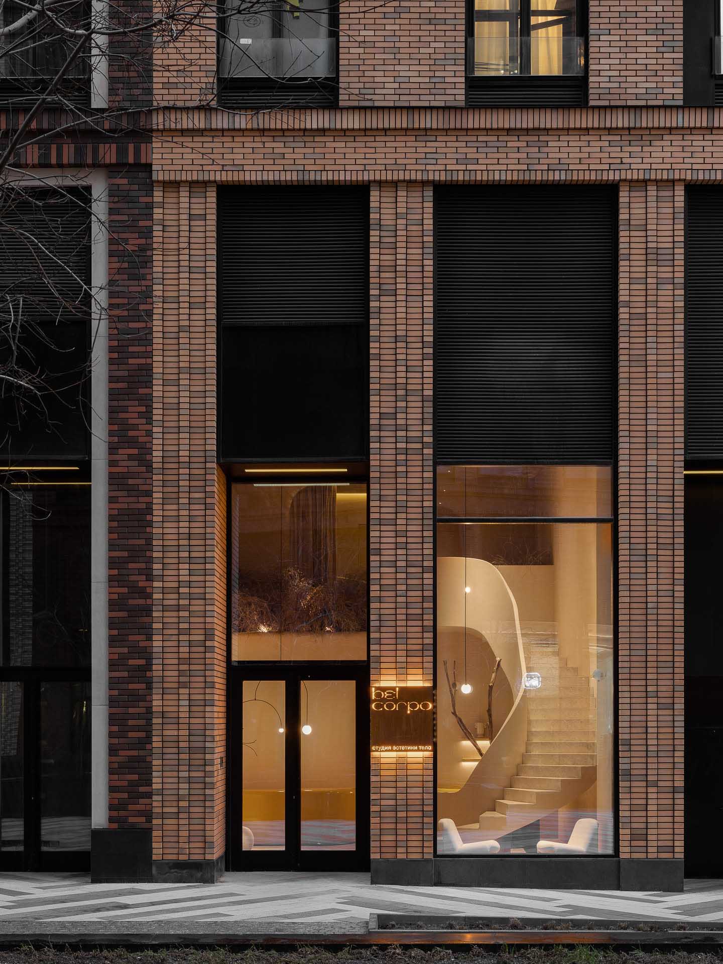 美容院設計,美容店設計,護膚店設計,美容院設計案例,Babayants Architects,莫斯科,Bel Corpo,皮膚工作室,醫美中心,150㎡