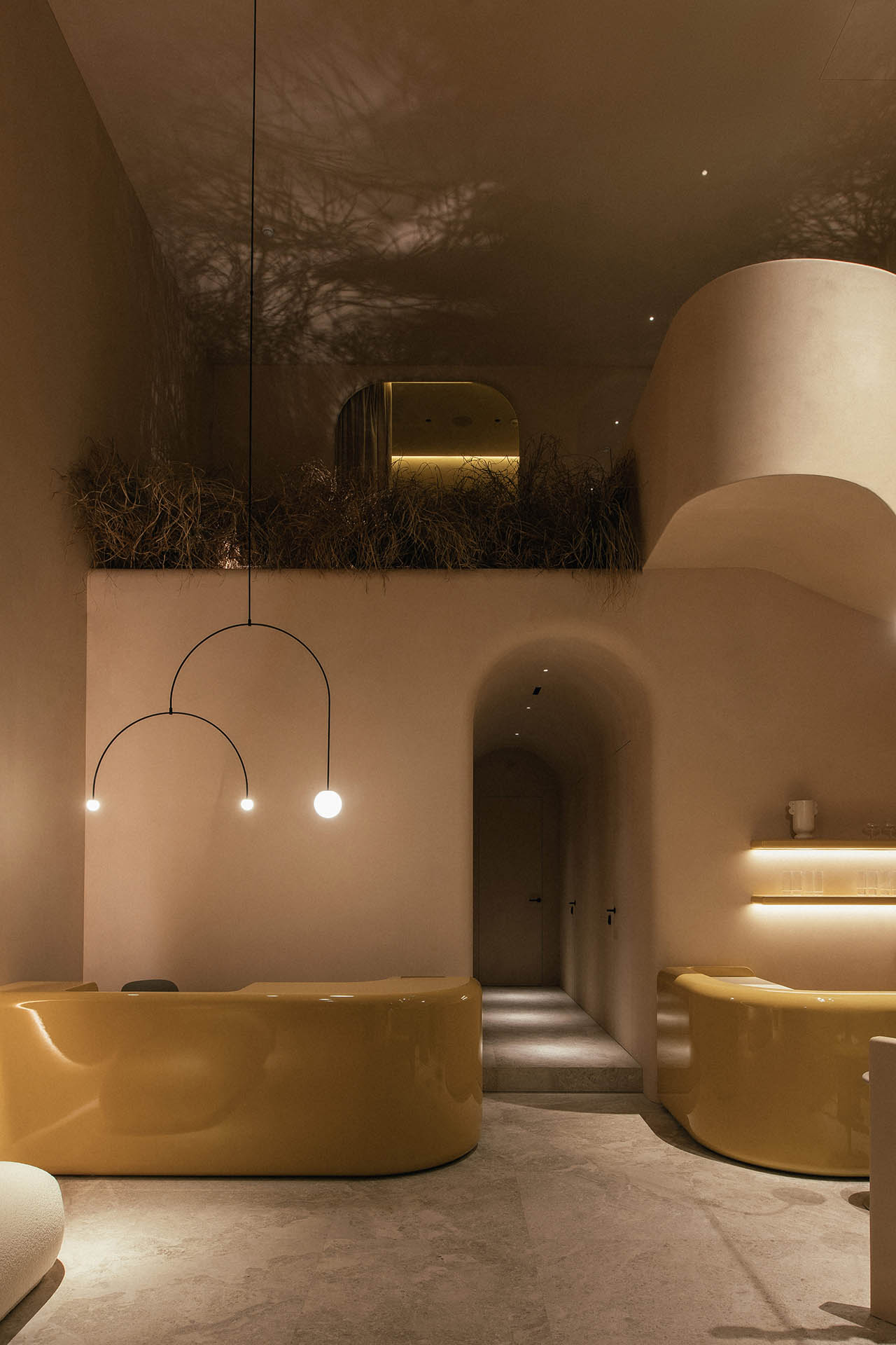 美容院設計,美容店設計,護膚店設計,美容院設計案例,Babayants Architects,莫斯科,Bel Corpo,皮膚工作室,醫美中心,150㎡