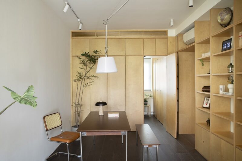 裏白空間設計 | 72㎡，北京公寓-木屋