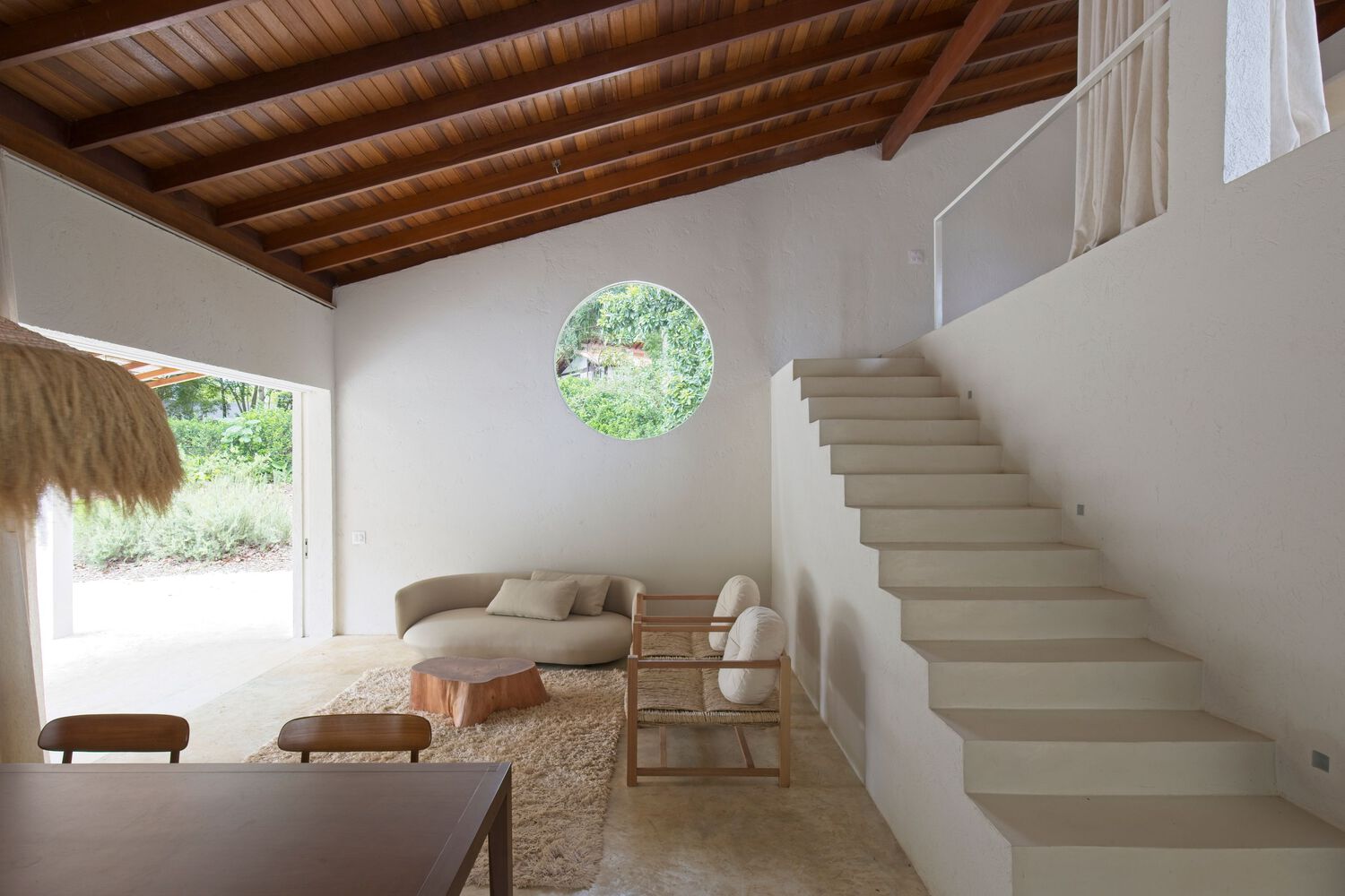 住宅設計,巴西,原木色,住宅設計案例,中性色,Alan Chu,130㎡,閣樓