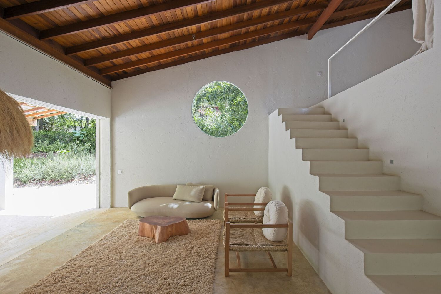 住宅設計,巴西,原木色,住宅設計案例,中性色,Alan Chu,130㎡,閣樓