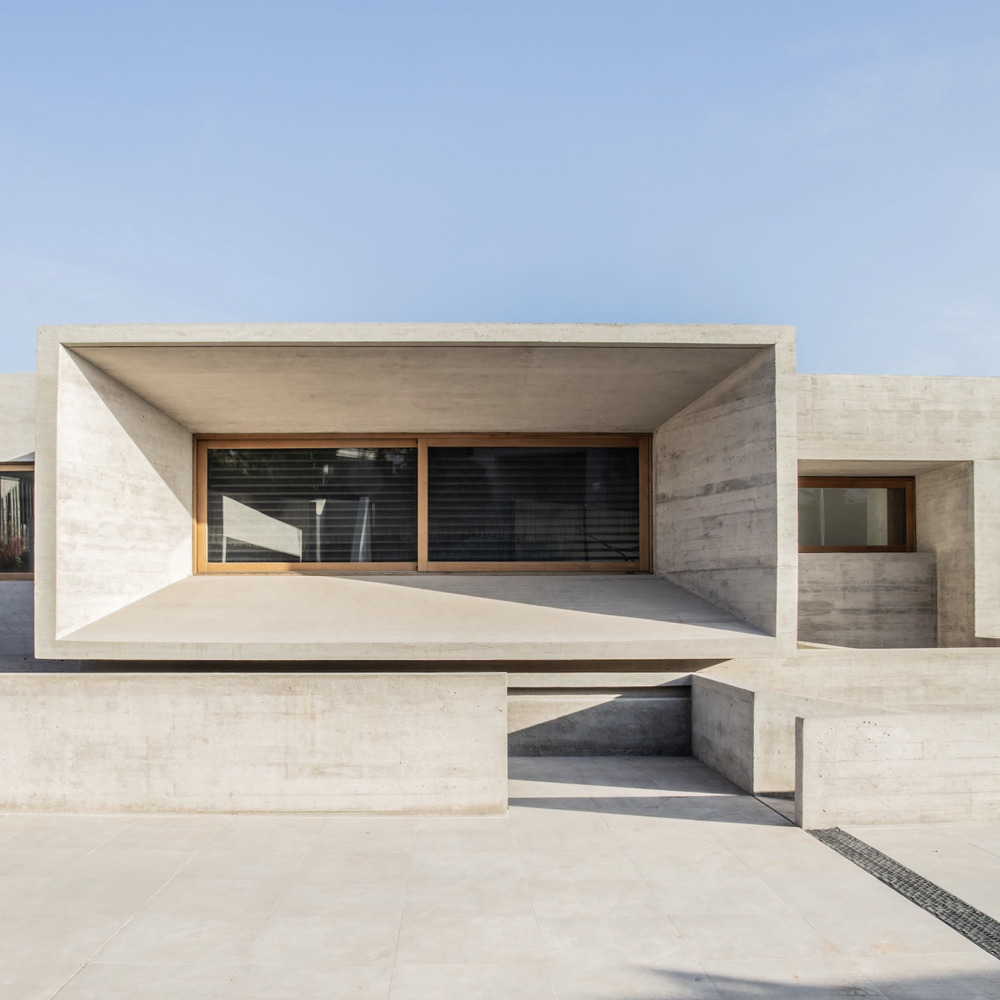 別墅設計,智利,Gonzalo Mardones V Arquitectos,木模混凝土,別墅設計案例,別墅裝修,現代風格別墅設計,野獸派風格別墅,680㎡