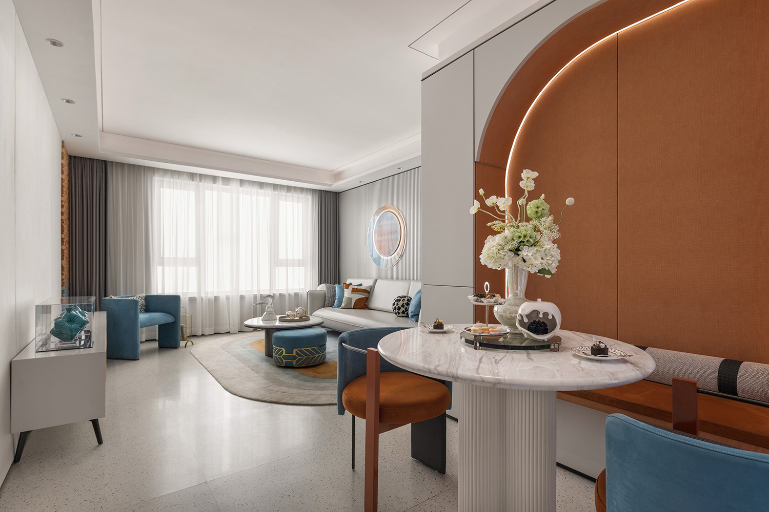 樣板間設計,樣板房設計,現代風格樣板房設計,樣板間設計案例,樣板間設計方案,樣板房效果圖,長春,長春保利城樣板房,JLa設計