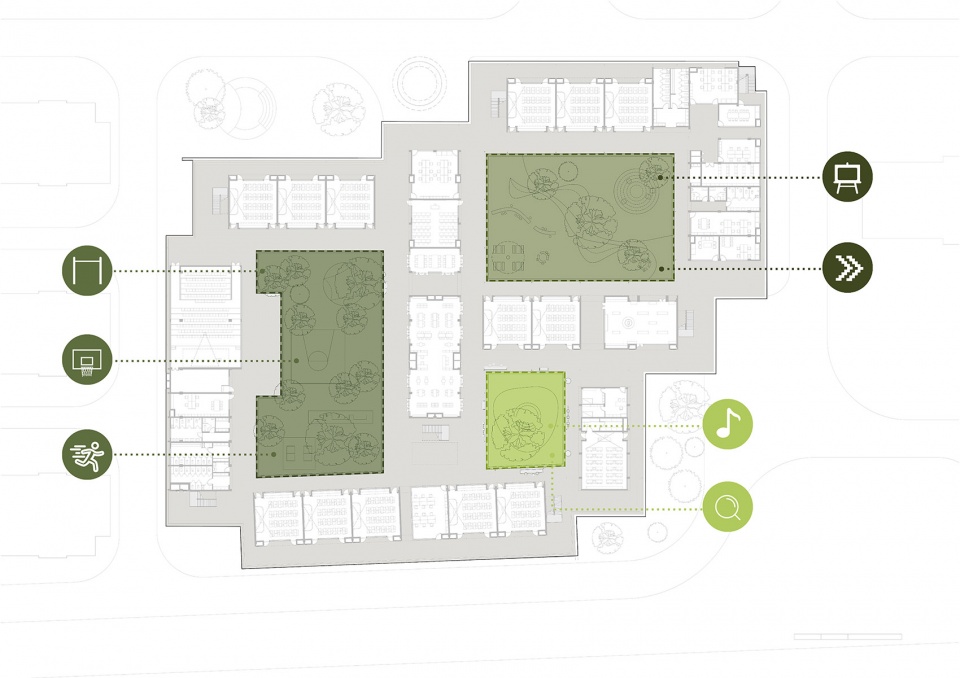 小學設計,學校設計,校園設計,學校設計案例,校園改造,學校裝修,中學設計,廣西崇左,樂知學校,大料建築