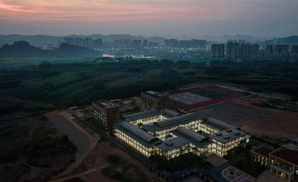 小學設計,學校設計,校園設計,學校設計案例,校園改造,學校裝修,中學設計,廣西崇左,樂知學校,大料建築