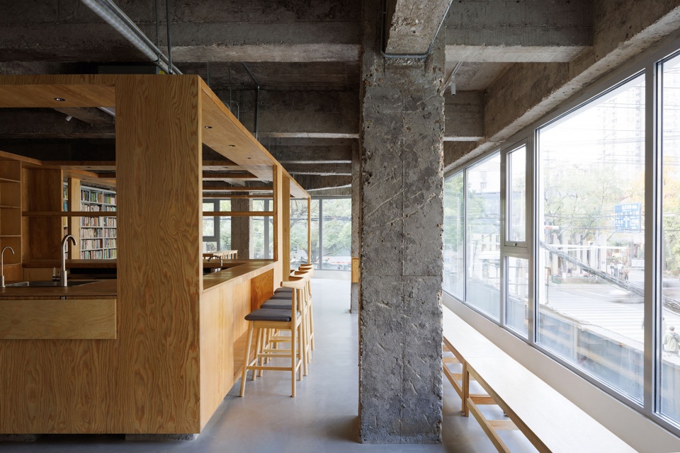 書店設計,酒吧設計,咖啡廳設計,書店設計案例,書店設計方案,拱廊計劃文化空間,南京,MOU建築工社