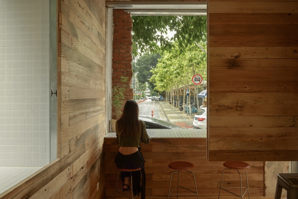 咖啡店設計,咖啡店設計案例,咖啡店設計方案,街邊咖啡店,創意咖啡店,社區咖啡店設計,廣州,HAY COFFEE,玳山建築設計