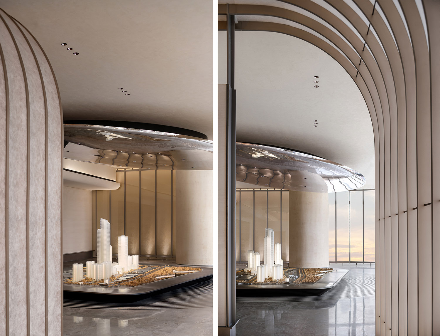 售樓處設計,營銷中心設計,現代風格售樓處設計,售樓處設計案例,售樓處設計方案,海南,海南華潤城市展廳引領未來辦公新品質,TOMO東木築造