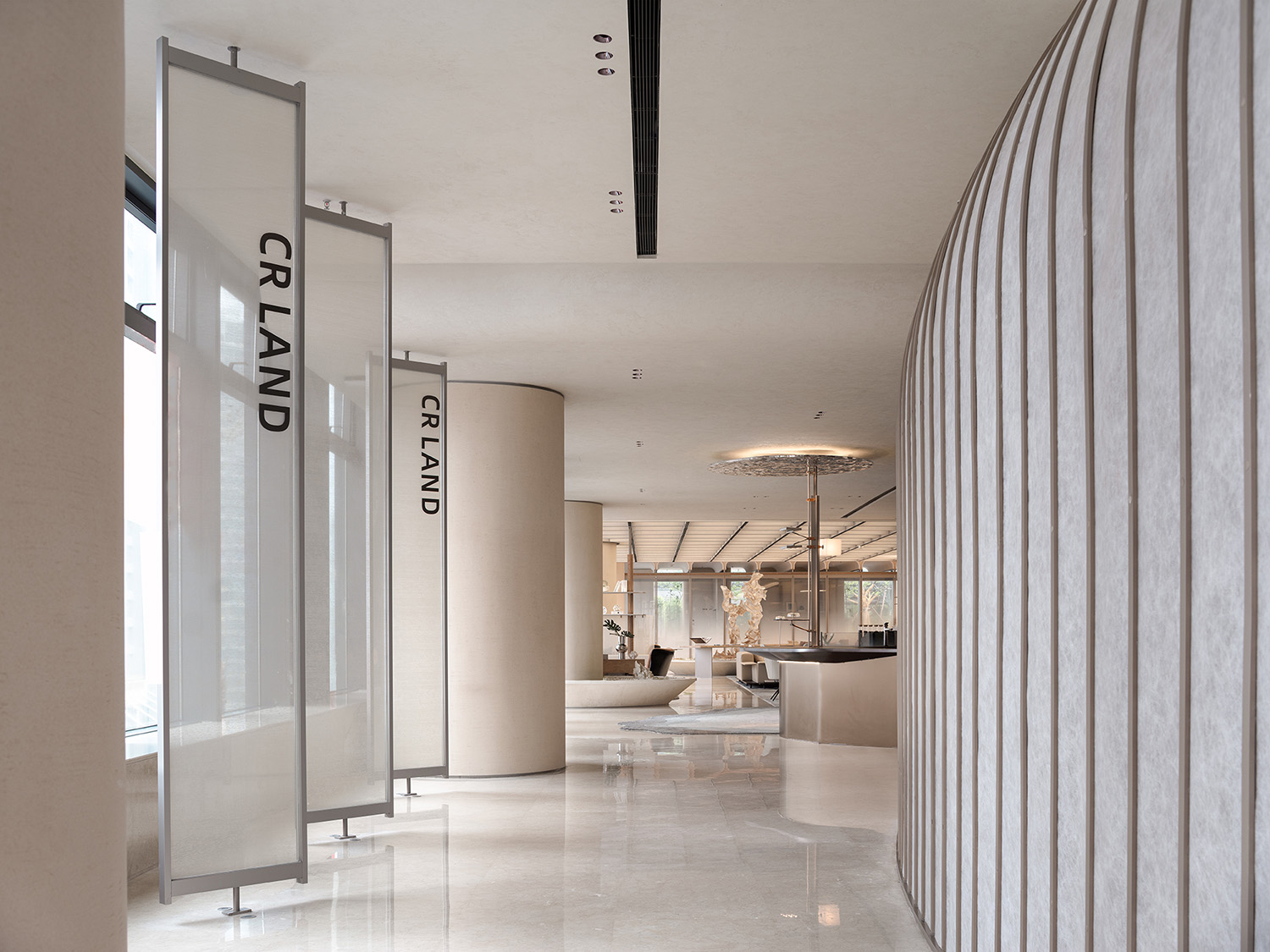 售樓處設計,營銷中心設計,現代風格售樓處設計,售樓處設計案例,售樓處設計方案,海南,海南華潤城市展廳引領未來辦公新品質,TOMO東木築造