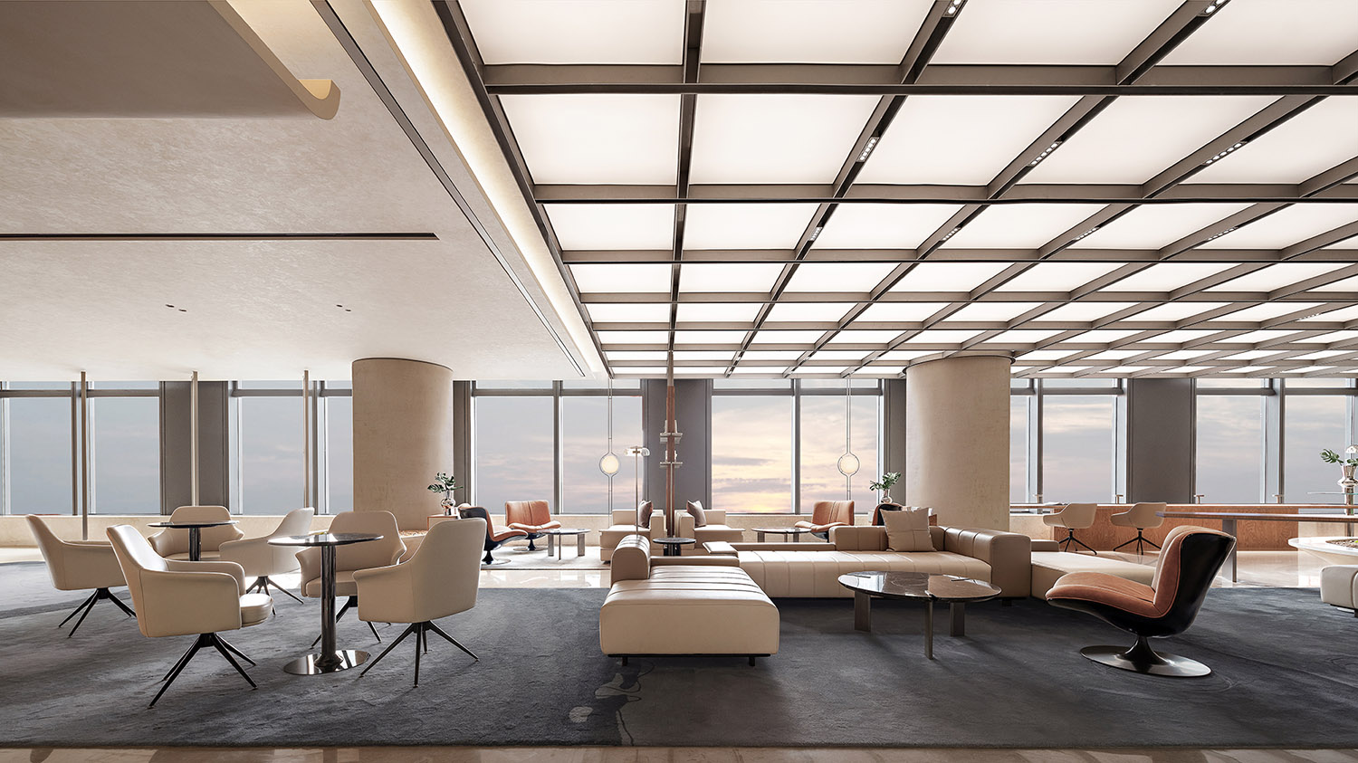 售樓處設計,營銷中心設計,現代風格售樓處設計,售樓處設計案例,售樓處設計方案,海南,海南華潤城市展廳引領未來辦公新品質,TOMO東木築造