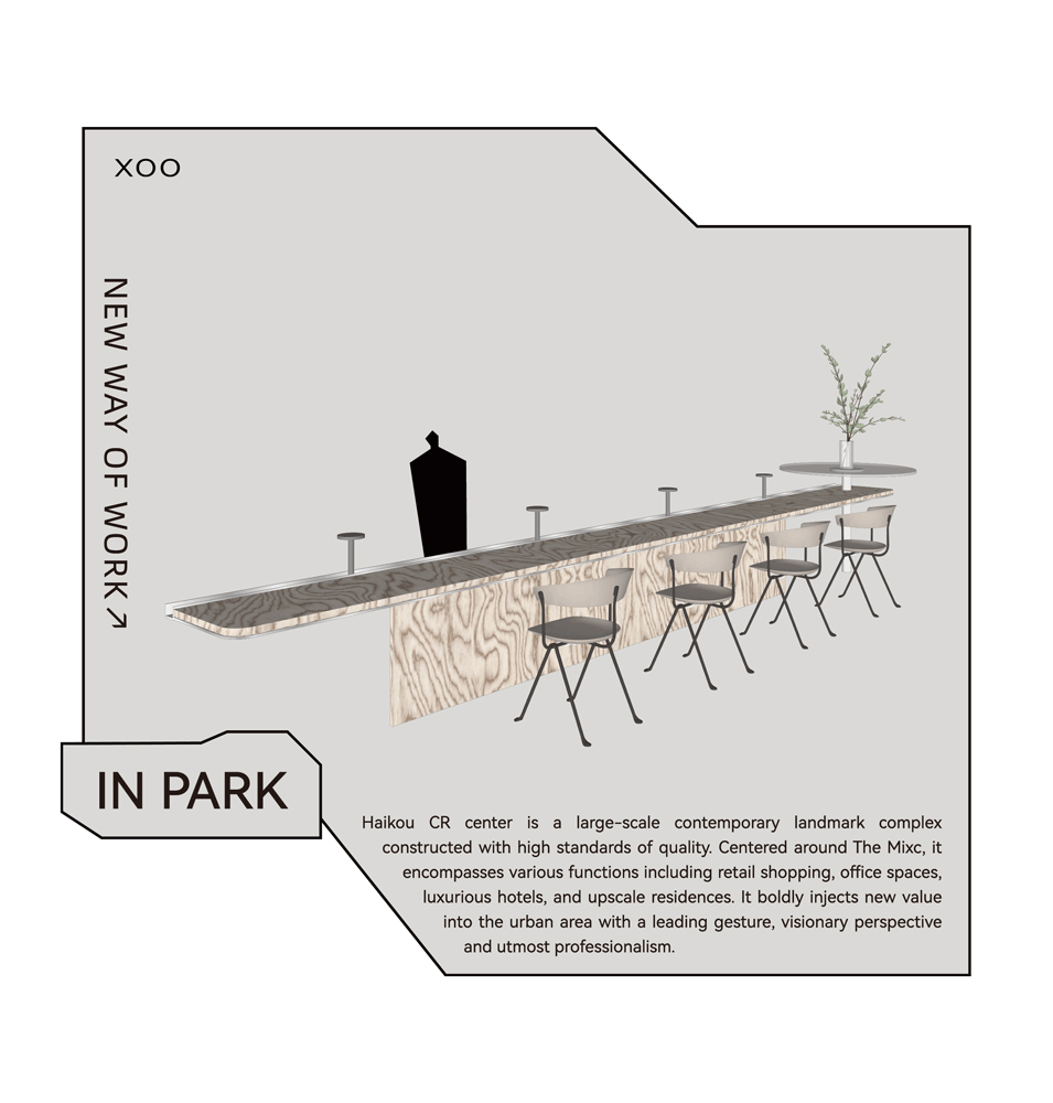 售樓處設計,營銷中心設計,現代風格售樓處設計,售樓處設計案例,售樓處設計方案,海南,海南華潤城市展廳引領未來辦公新品質,TOMO東木築造