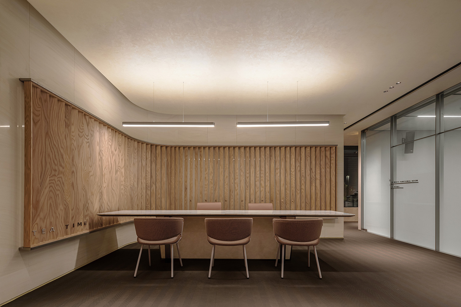 售樓處設計,營銷中心設計,現代風格售樓處設計,售樓處設計案例,售樓處設計方案,海南,海南華潤城市展廳引領未來辦公新品質,TOMO東木築造