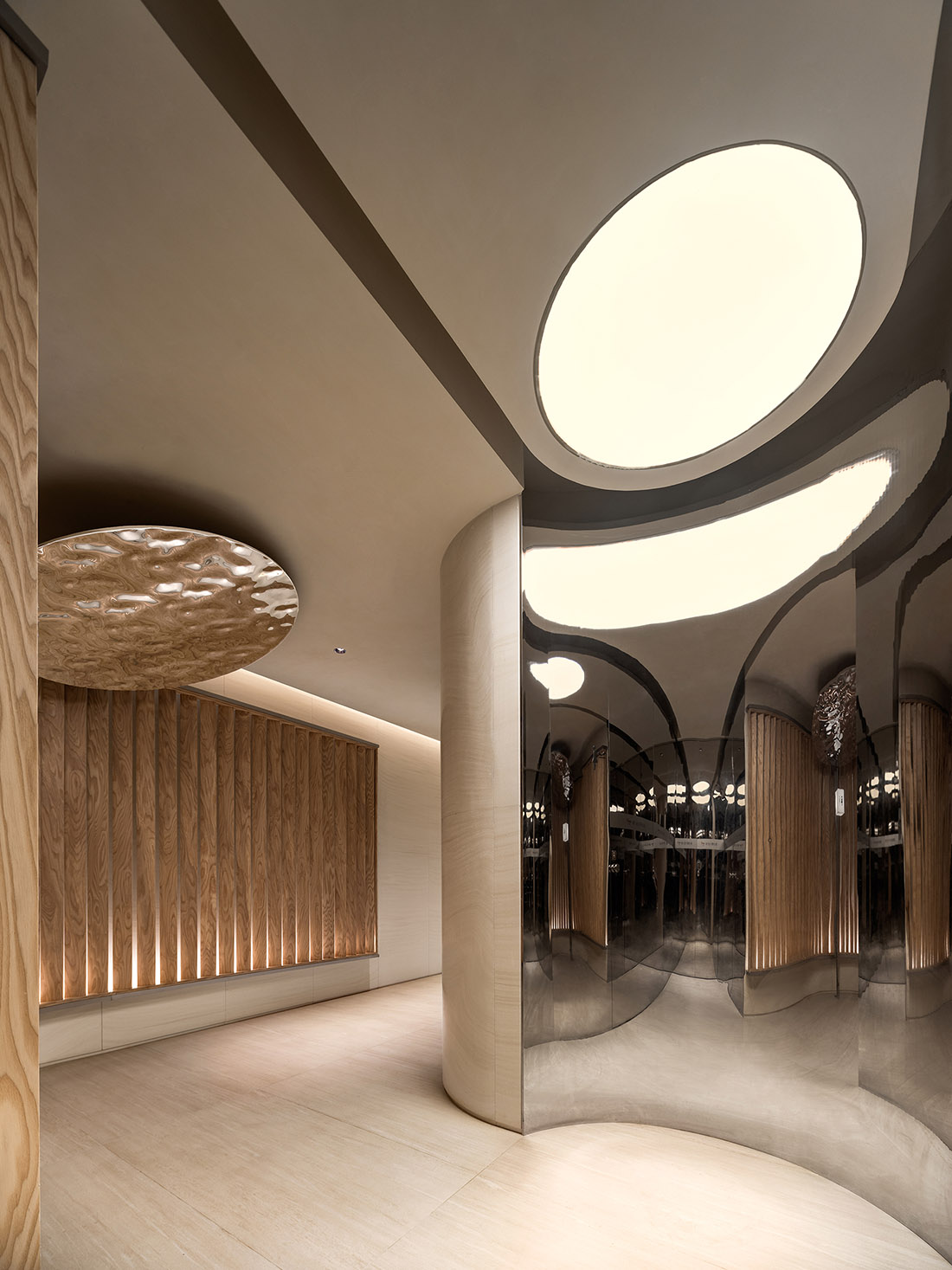 售樓處設計,營銷中心設計,現代風格售樓處設計,售樓處設計案例,售樓處設計方案,海南,海南華潤城市展廳引領未來辦公新品質,TOMO東木築造