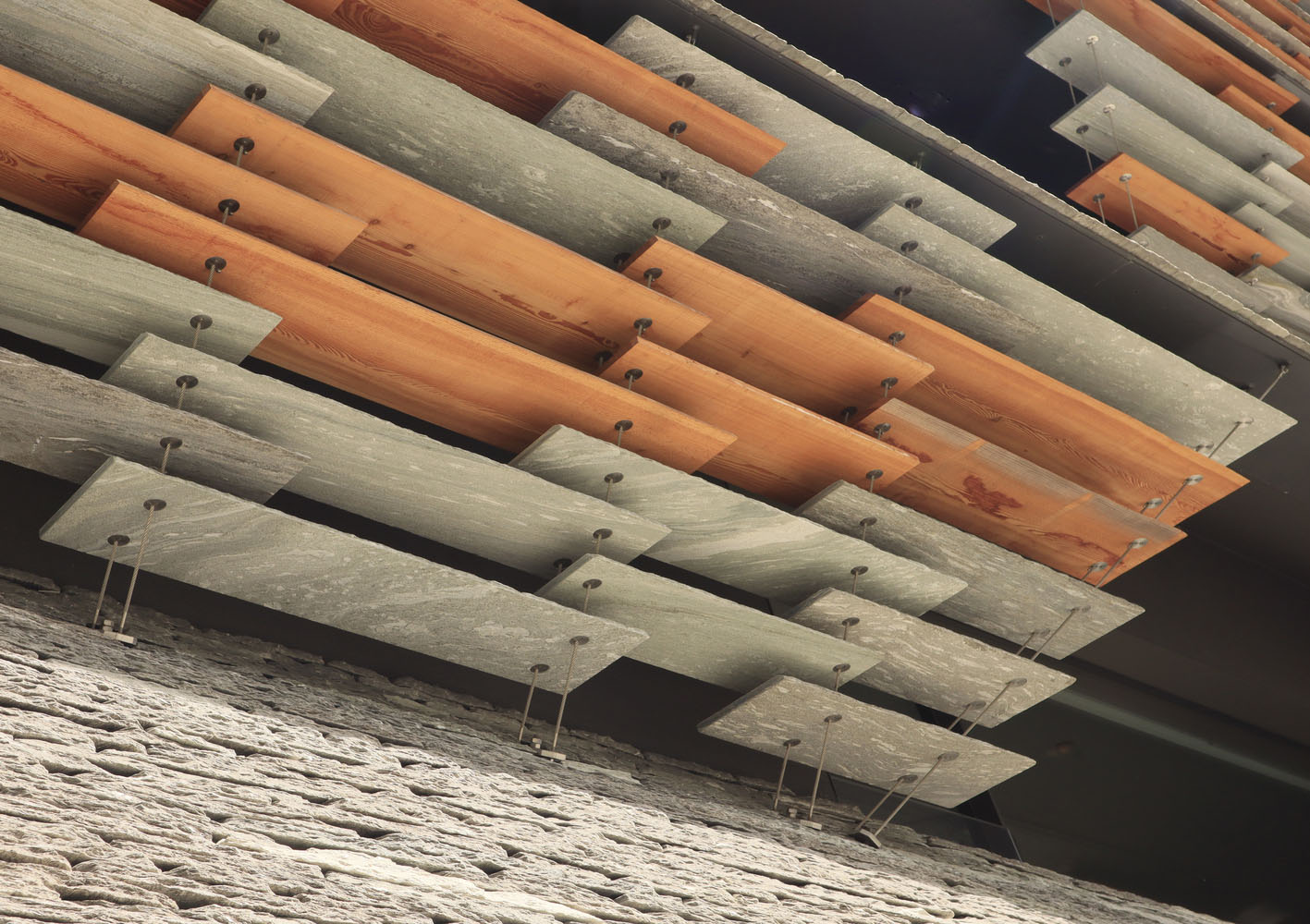 隈研吾,住宅建築,住宅設計案例,商業建築,隈研吾設計,Haus Balma,瑞士,綜合建築