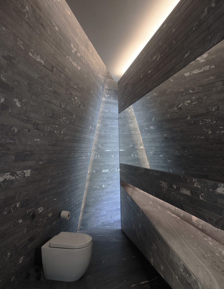 隈研吾,住宅建築,住宅設計案例,商業建築,隈研吾設計,Haus Balma,瑞士,綜合建築