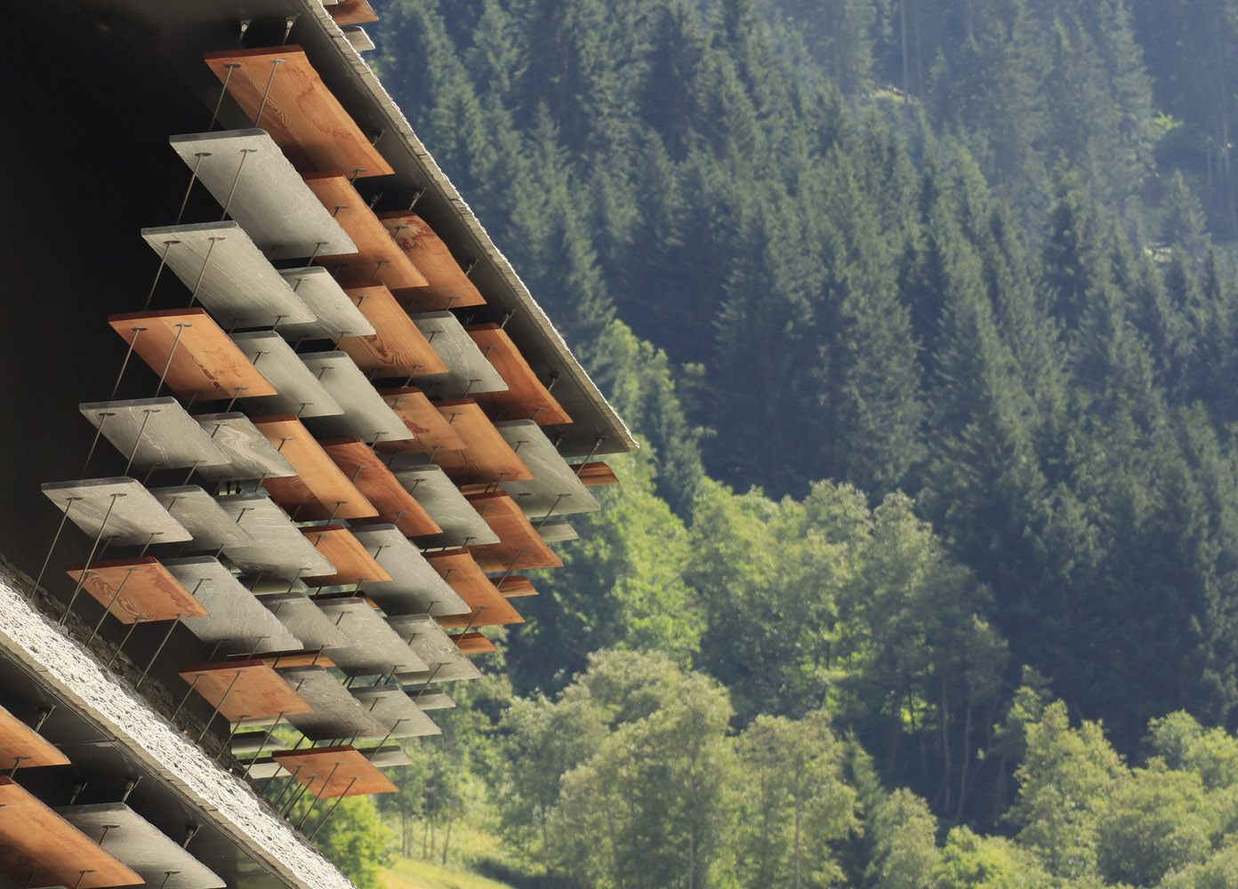 隈研吾,住宅建築,住宅設計案例,商業建築,隈研吾設計,Haus Balma,瑞士,綜合建築