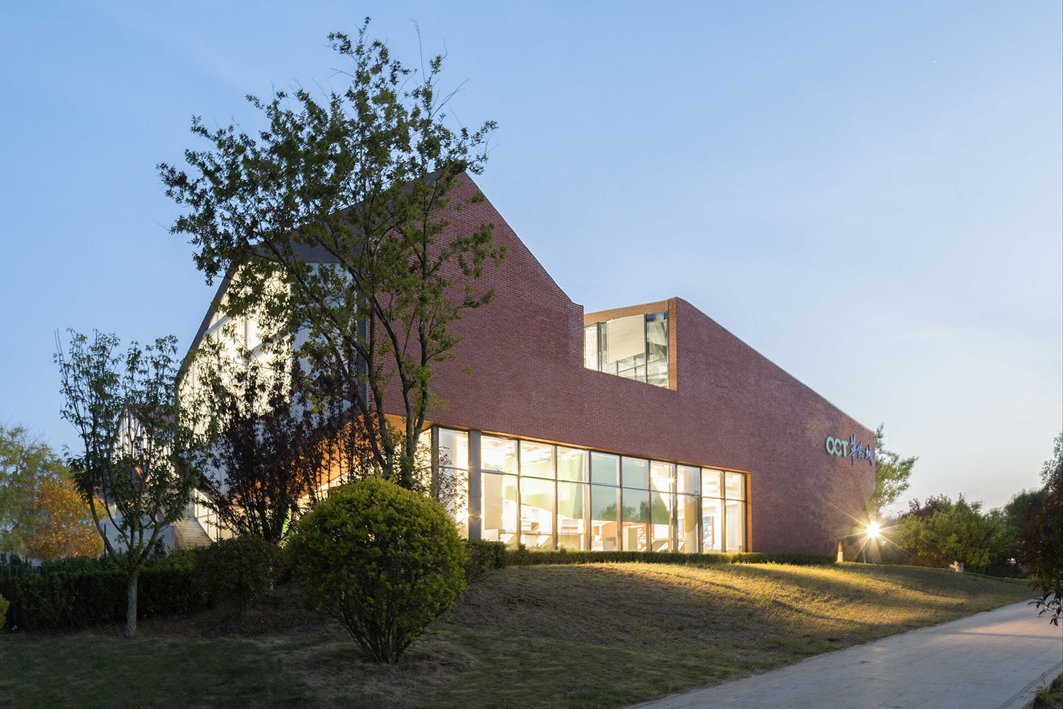 建築設計,鄉村建築設計,公共空間設計,多功能空間設計,青島,青島即墨華僑城鄉村展示中心,袈藍建築