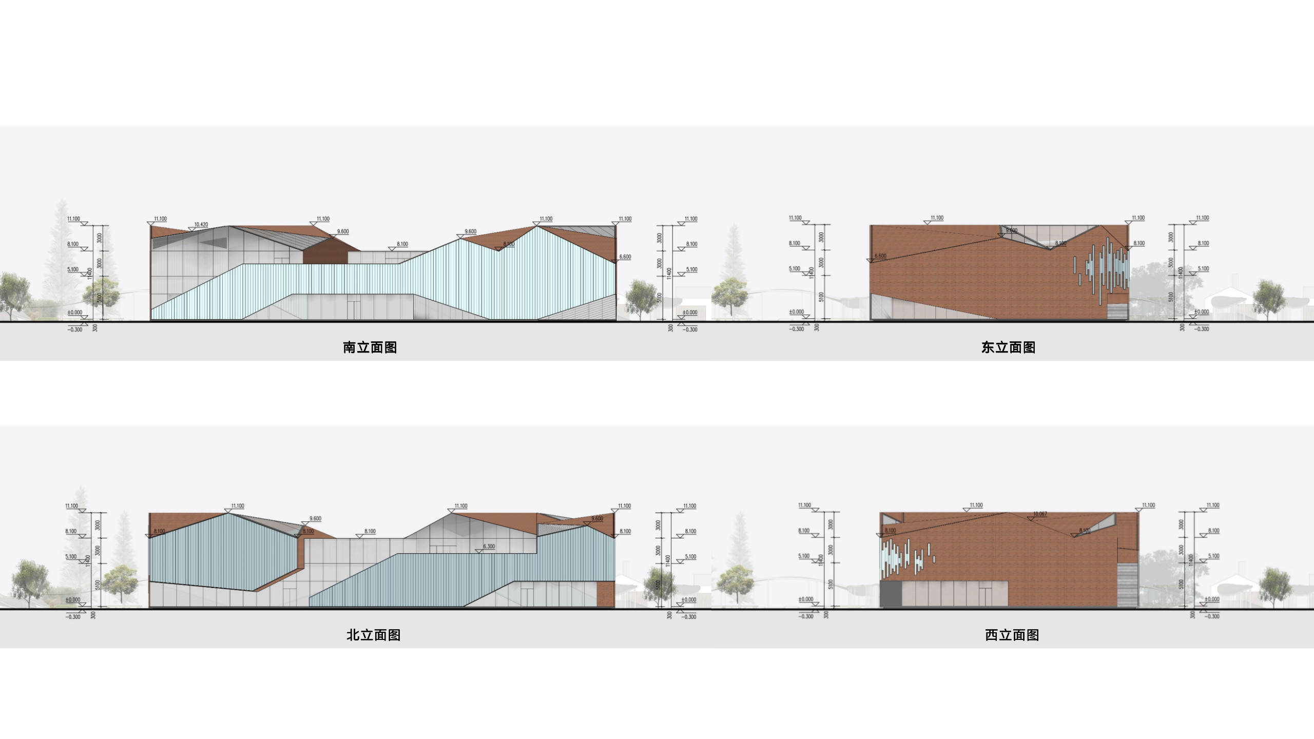 建築設計,鄉村建築設計,公共空間設計,多功能空間設計,青島,青島即墨華僑城鄉村展示中心,袈藍建築