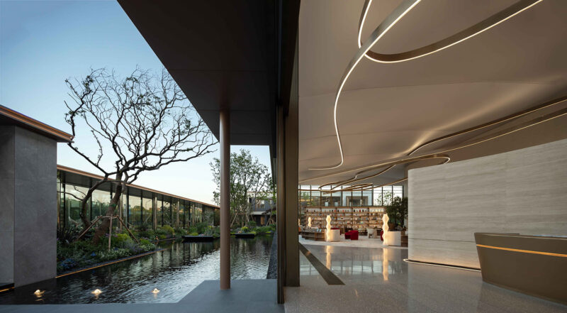 竺坊建築設計 | 上海陸家嘴·錦繡瀾灣售樓處