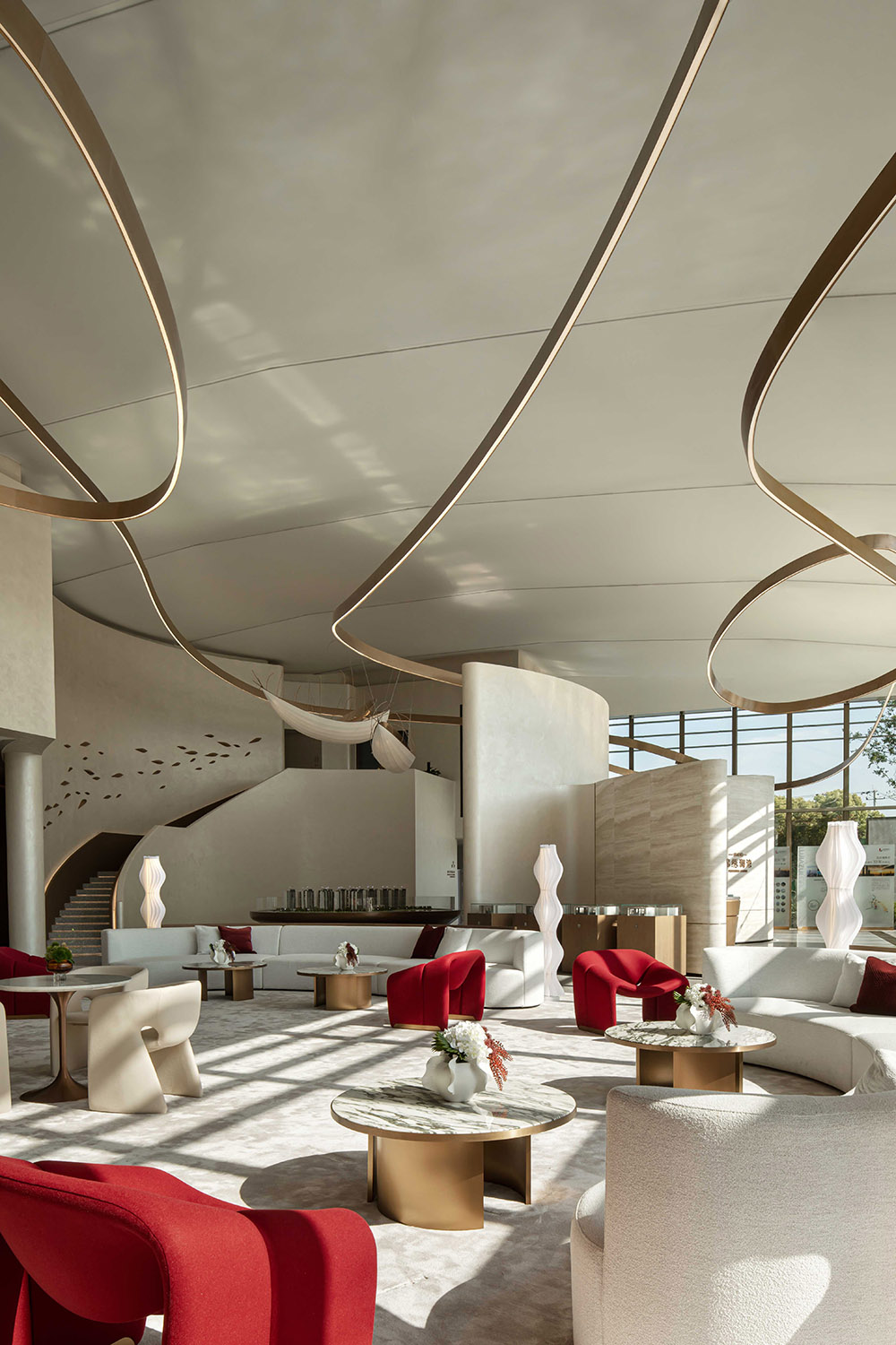 售樓處設計,營銷中心設計,售樓處設計案例,售樓處設計方案,售樓處效果圖,上海,陸家嘴錦繡瀾灣售樓處,竺坊建築設計