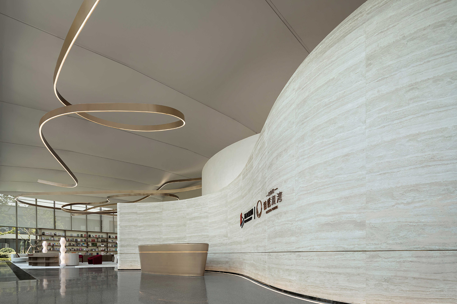 售樓處設計,營銷中心設計,售樓處設計案例,售樓處設計方案,售樓處效果圖,上海,陸家嘴錦繡瀾灣售樓處,竺坊建築設計