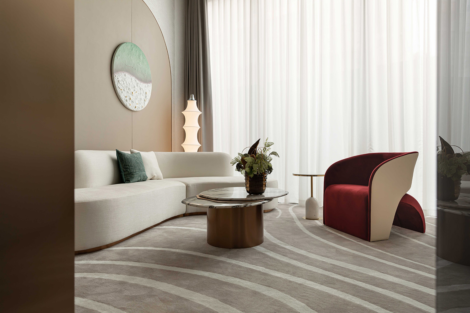 售樓處設計,營銷中心設計,售樓處設計案例,售樓處設計方案,售樓處效果圖,上海,陸家嘴錦繡瀾灣售樓處,竺坊建築設計